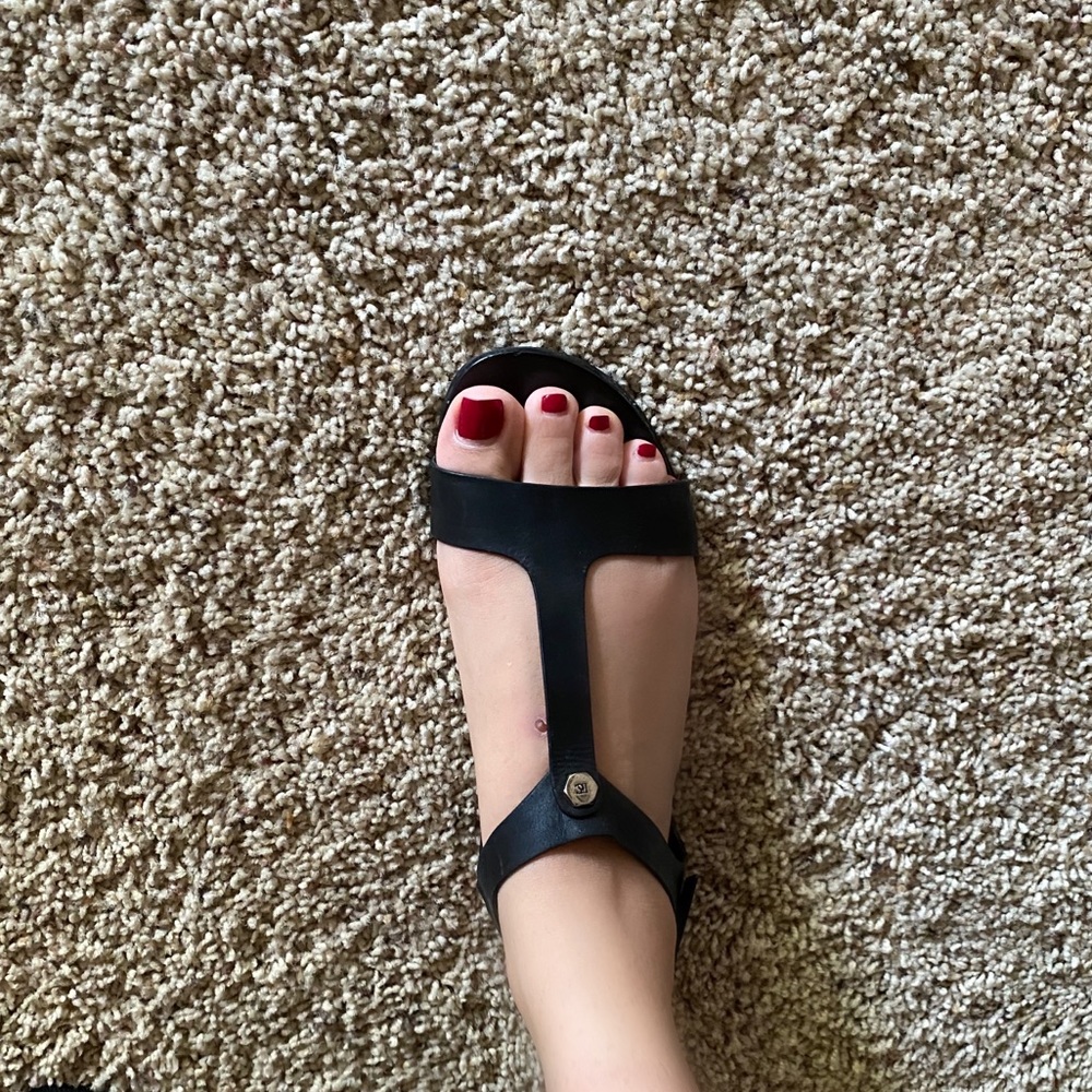 Leather sandals